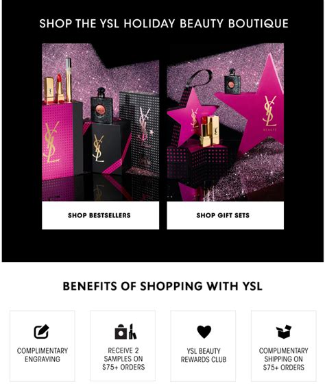 Yves Saint Laurent Black Friday Specials 